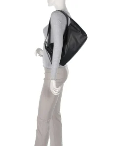 Liebeskind Shoulder Bags|Hobo Bags-Lou 2 3D Leather M Hobo bag grained cow leather