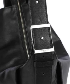 Liebeskind Shoulder Bags|Hobo Bags-Lou 2 3D Leather M Hobo bag grained cow leather