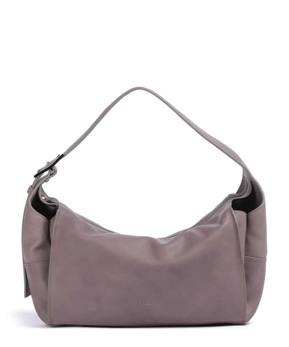 Liebeskind Shoulder Bags|Hobo Bags-Lou 2 3D Leather M Hobo bag grained cow leather