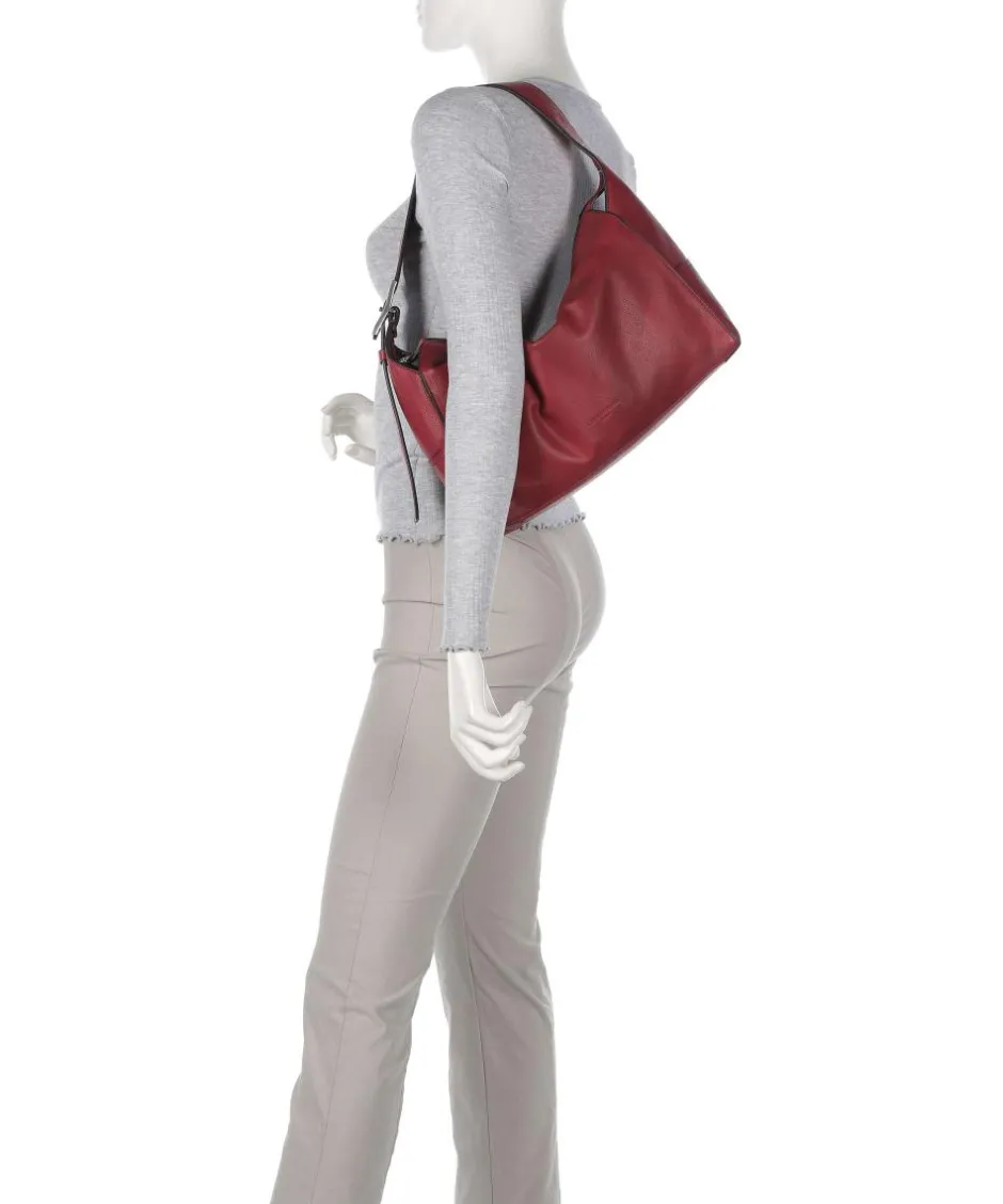 Liebeskind Shoulder Bags|Hobo Bags-Lou 2 3D Leather M Hobo bag grained cow leather