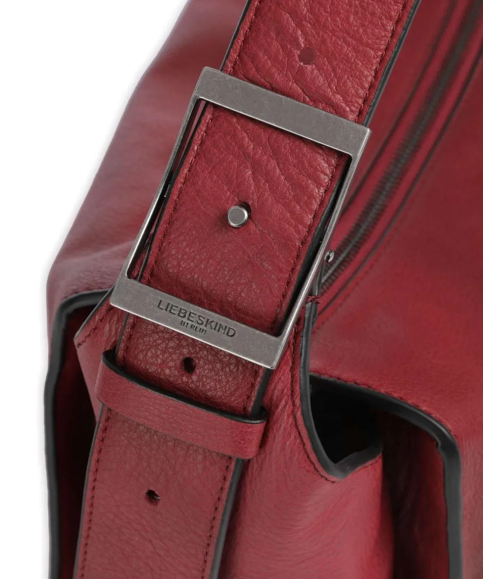Liebeskind Shoulder Bags|Hobo Bags-Lou 2 3D Leather M Hobo bag grained cow leather