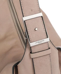 Liebeskind Shoulder Bags|Hobo Bags-Lou 2 3D Leather M Hobo bag grained cow leather