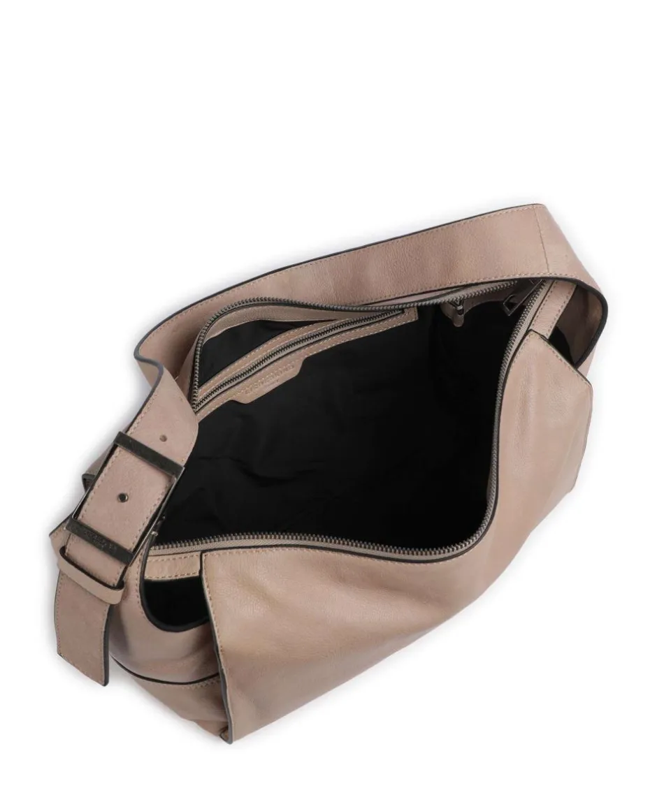 Liebeskind Shoulder Bags|Hobo Bags-Lou 2 3D Leather M Hobo bag grained cow leather