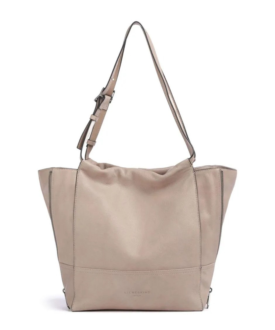Liebeskind Tote Bags-Lou 2 3D Leather M Tote bag grained leather