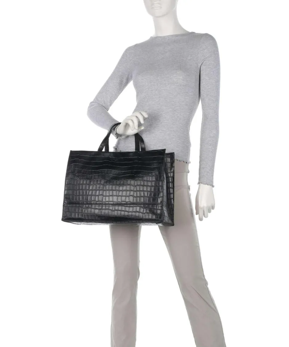 Liebeskind Tote Bags|Handbags-Lou 2 New Croco L Handbag embossed leather