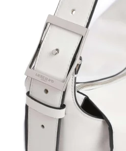 Liebeskind Hobo Bags|Shoulder Bags-Lou Calf Optic M Hobo bag softly grained calfskin