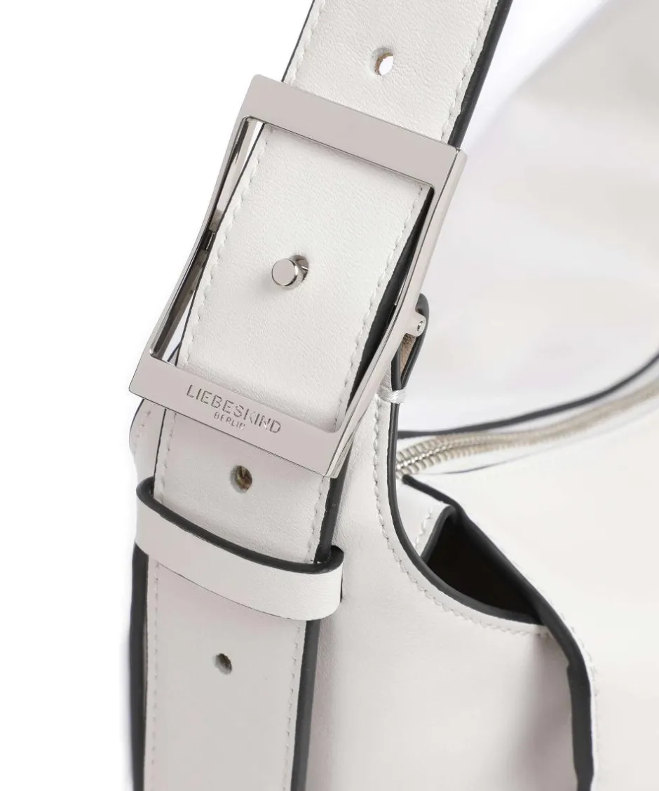 Liebeskind Hobo Bags|Shoulder Bags-Lou Calf Optic M Hobo bag softly grained calfskin