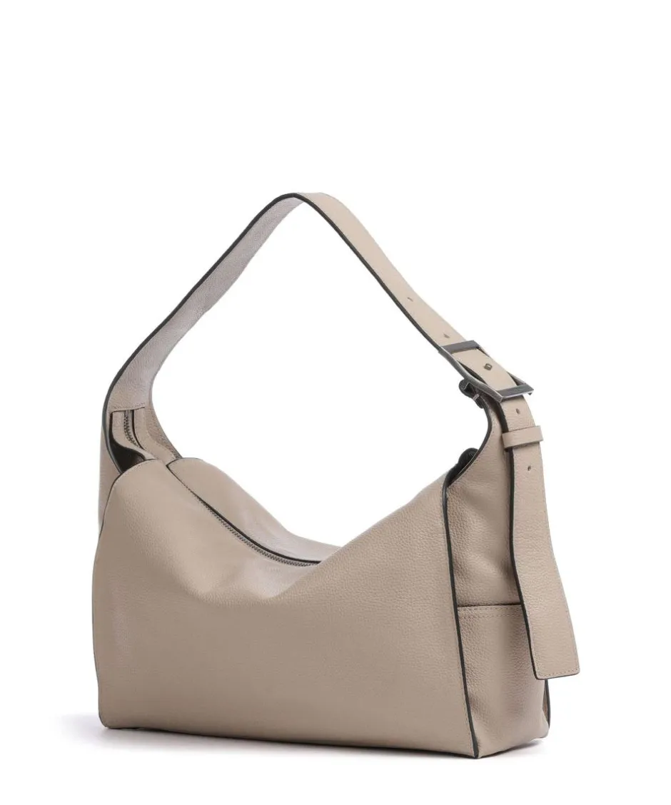 Liebeskind Shoulder Bags|Hobo Bags-Lou Small Pebble M Hobo bag grained cow leather