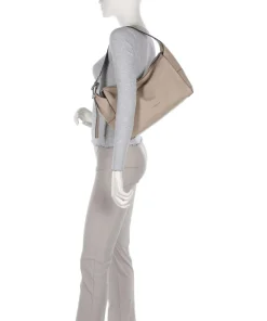 Liebeskind Shoulder Bags|Hobo Bags-Lou Small Pebble M Hobo bag grained cow leather