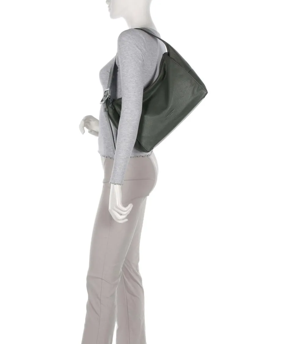 Liebeskind Shoulder Bags|Hobo Bags-Lou Small Pebble M Hobo bag grained cow leather