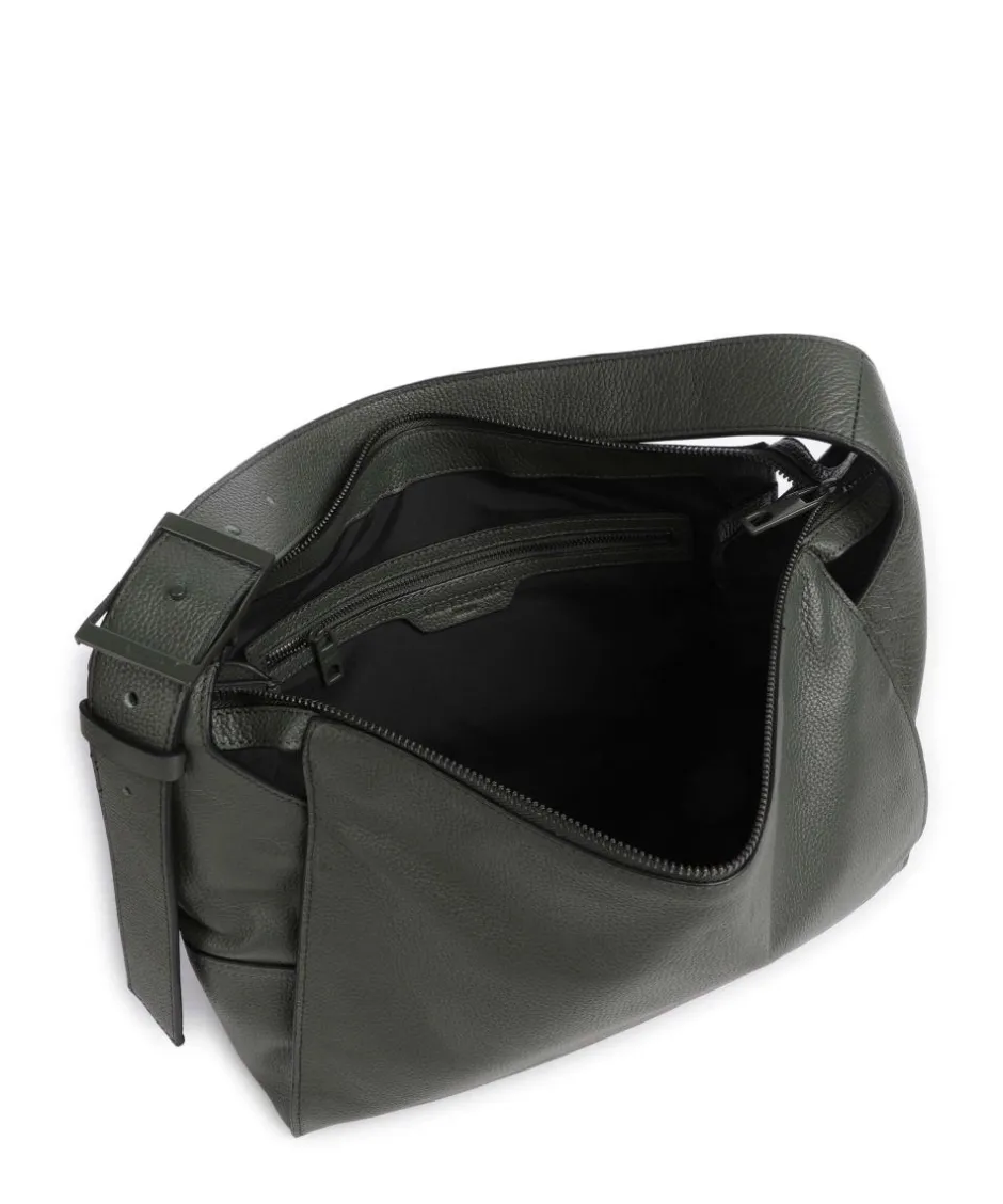 Liebeskind Shoulder Bags|Hobo Bags-Lou Small Pebble M Hobo bag grained cow leather