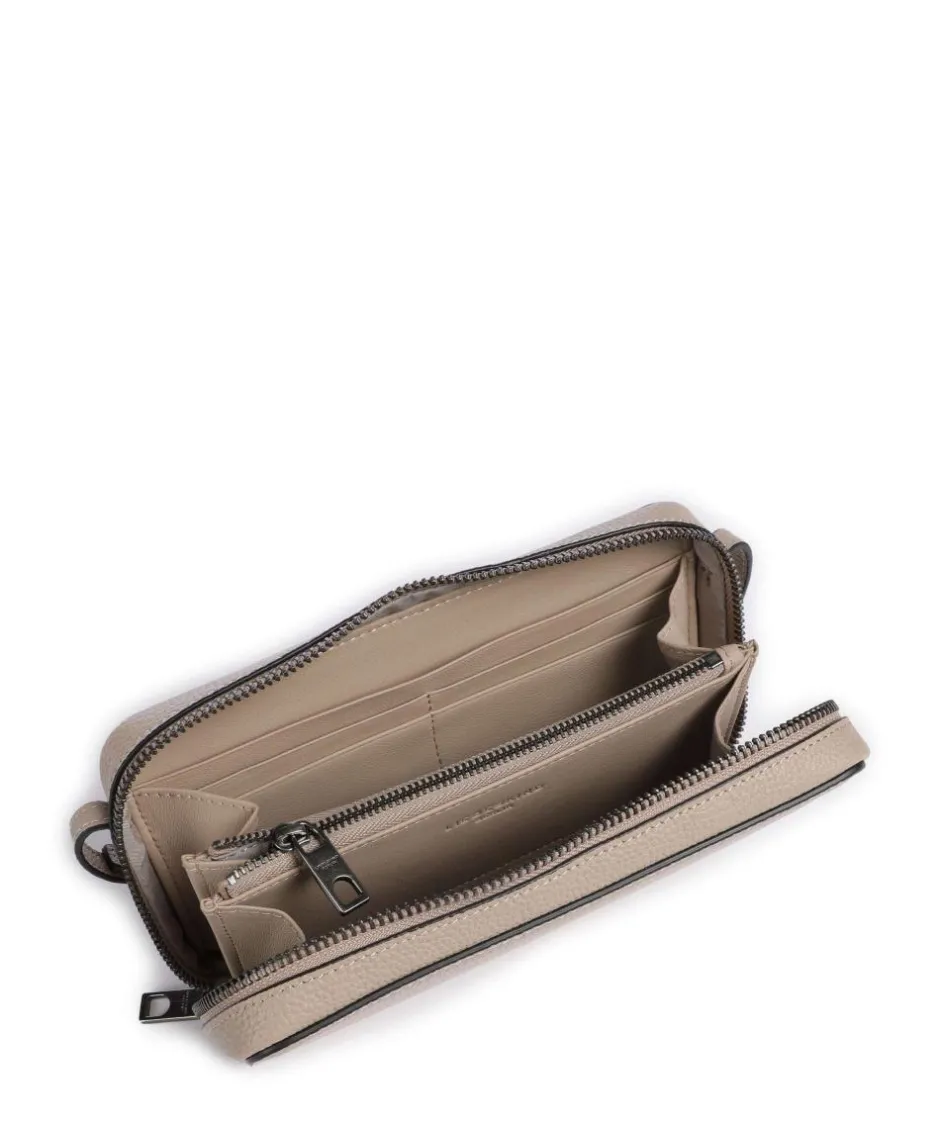Liebeskind Wallets|Crossbody Bags-Lou Small Pebble XS Wallet grained cow leather