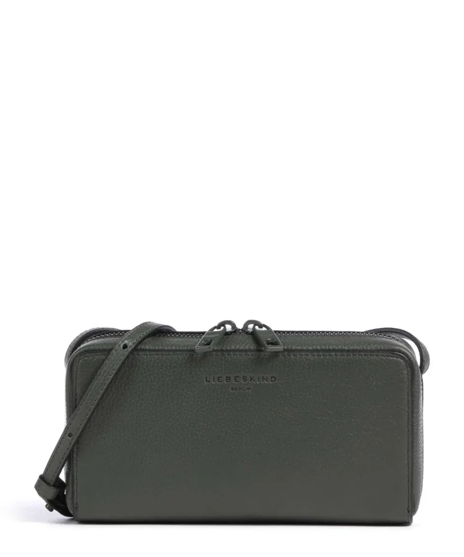 Liebeskind Wallets|Crossbody Bags-Lou Small Pebble XS Wallet grained cow leather