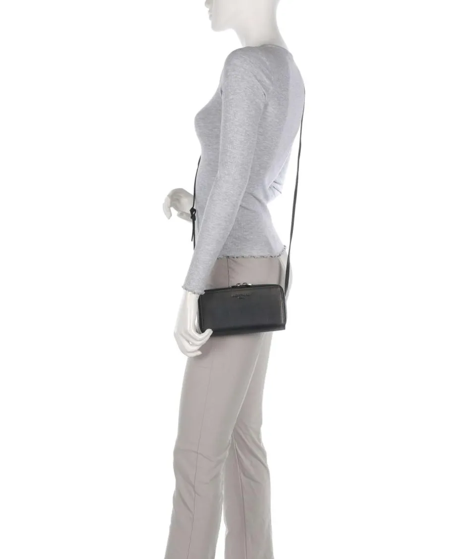 Liebeskind Wallets|Crossbody Bags-Lou Vintage Leather XS Wallet fine grain cow leather