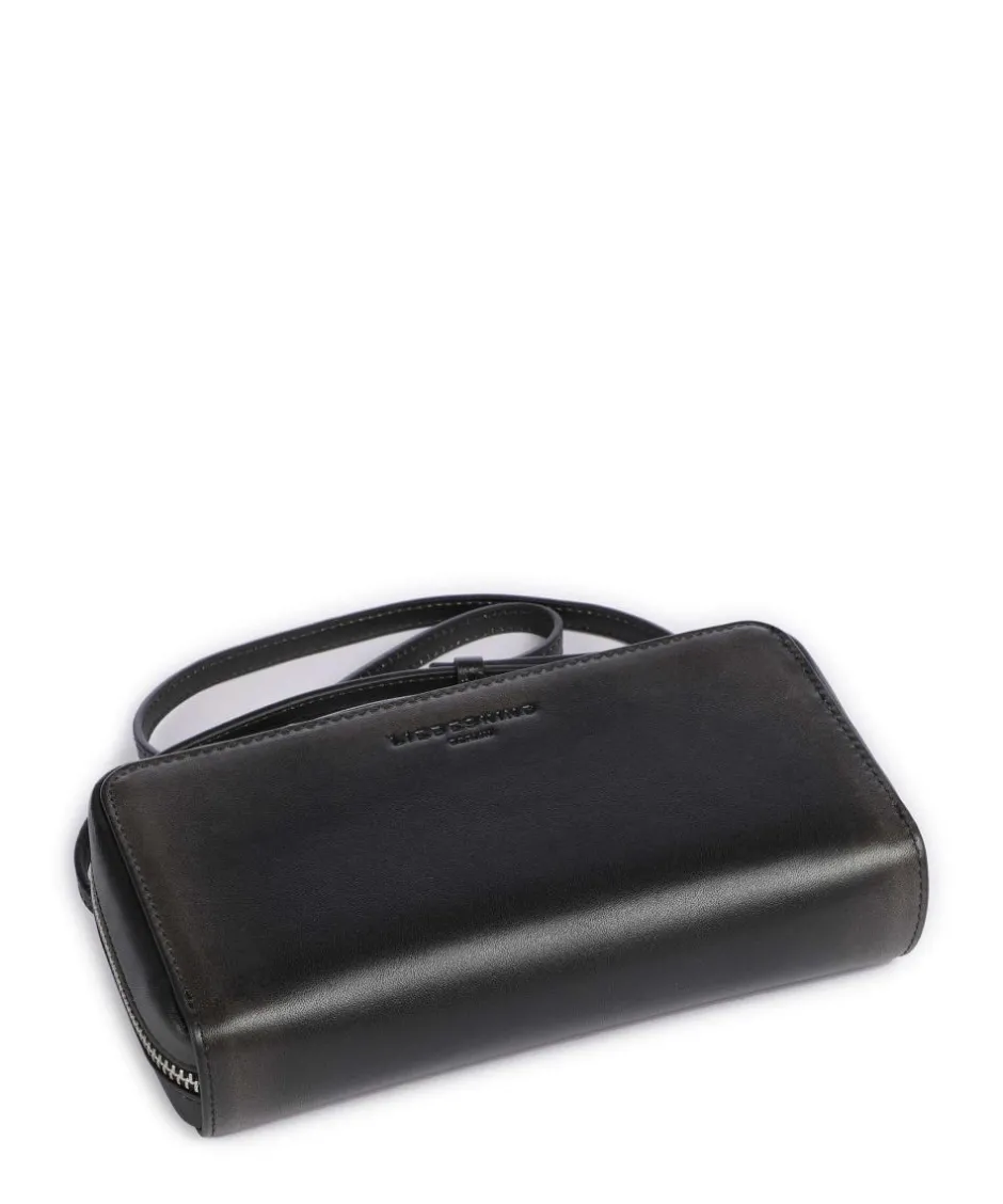 Liebeskind Wallets|Crossbody Bags-Lou Vintage Leather XS Wallet fine grain cow leather
