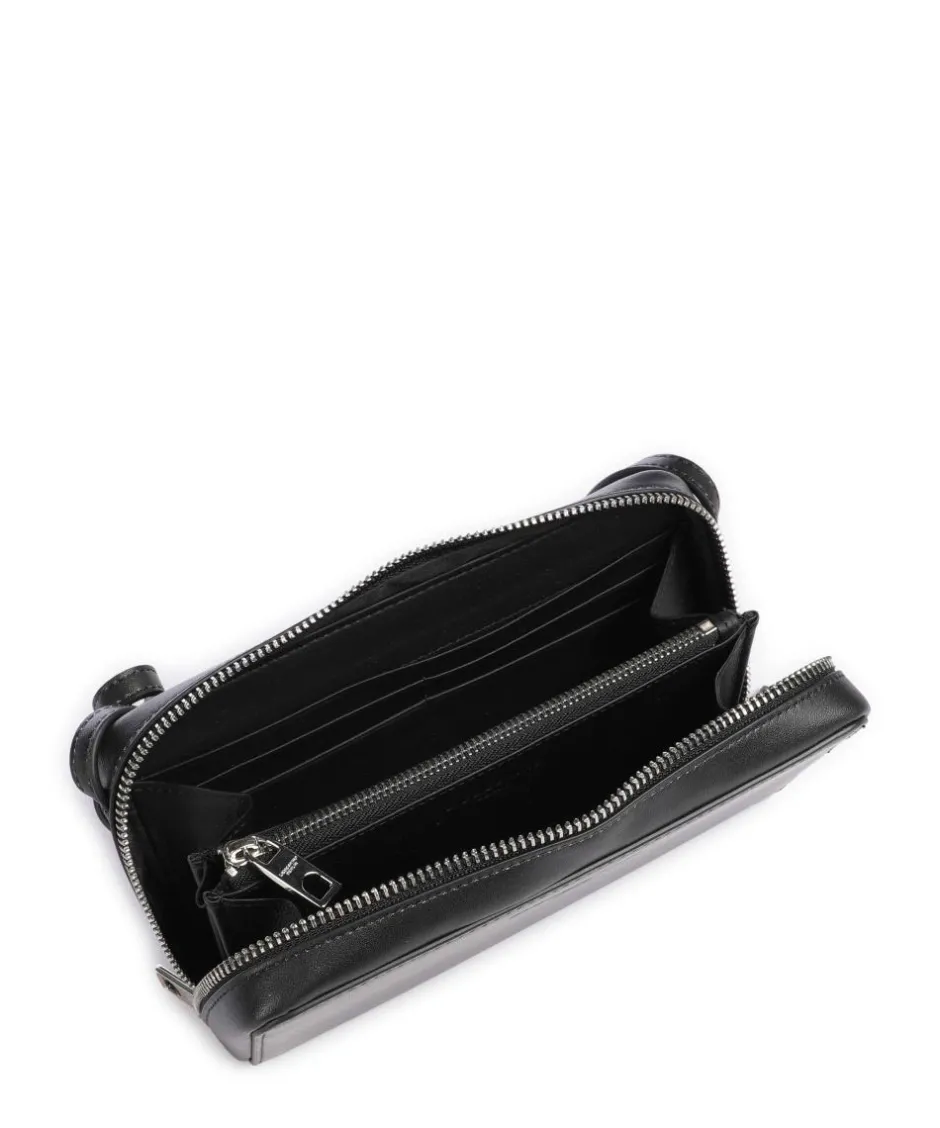 Liebeskind Wallets|Crossbody Bags-Lou Vintage Leather XS Wallet fine grain cow leather