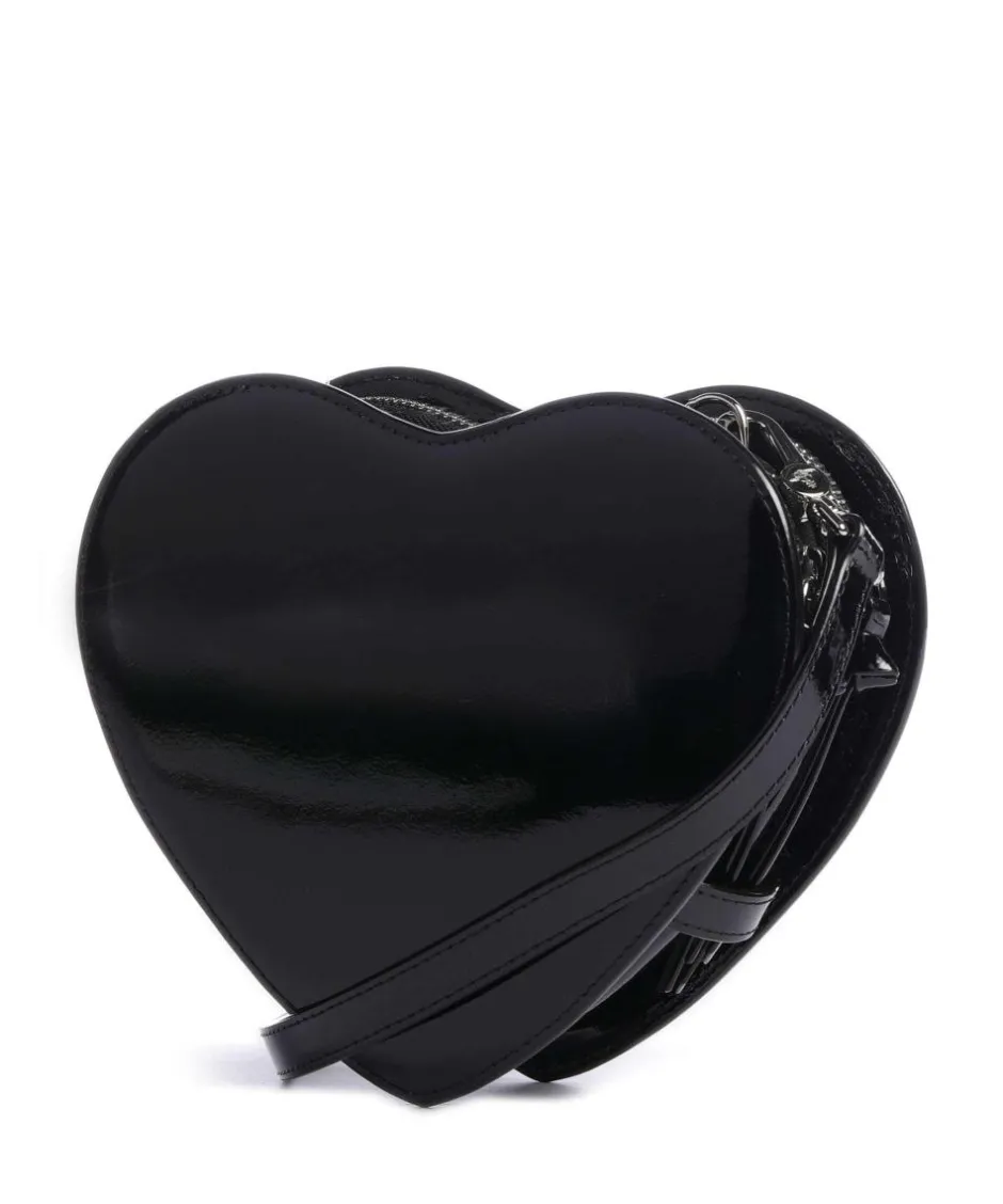 Vivienne Westwood Crossbody Bags-Louise Heart Shiny Patent Crossbody bag patent leather
