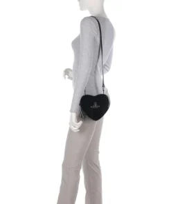 Vivienne Westwood Crossbody Bags-Louise Heart Shiny Patent Crossbody bag patent leather