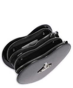 Vivienne Westwood Crossbody Bags-Louise Heart Shiny Patent Crossbody bag patent leather
