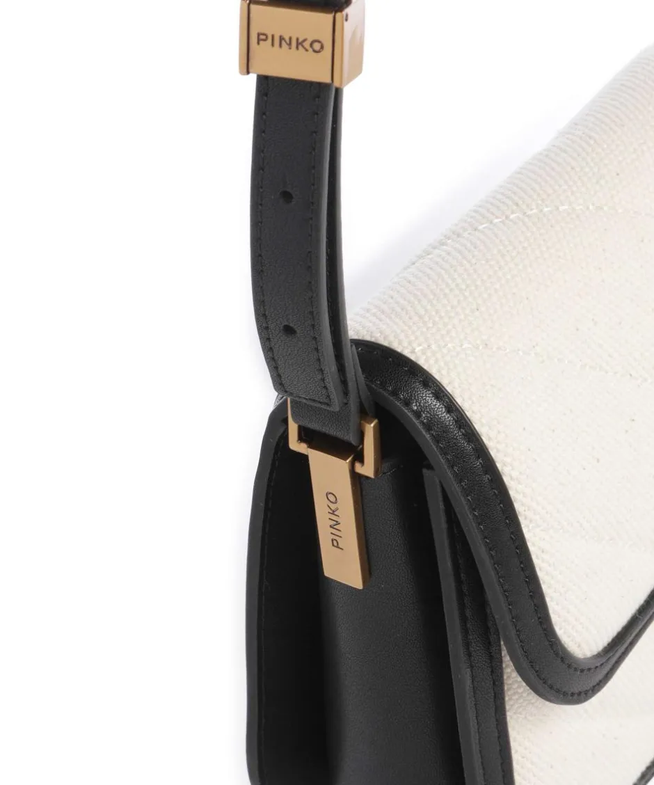 Pinko Crossbody Bags-Love Box Mini Crossbody bag canvas