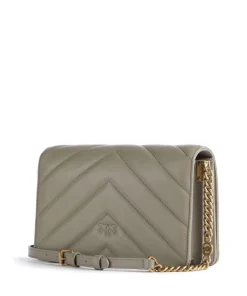 Pinko Clutch & Evening Bags|Crossbody Bags-Love Click Classic Crossbody bag sheepskin leather