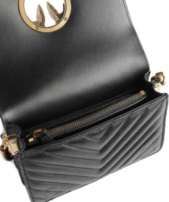 Pinko Clutch & Evening Bags|Crossbody Bags-Love Click Mini Crossbody bag sheepskin leather