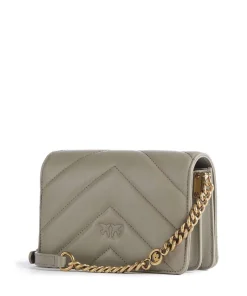 Pinko Clutch & Evening Bags|Crossbody Bags-Love Click Mini Crossbody bag sheepskin leather