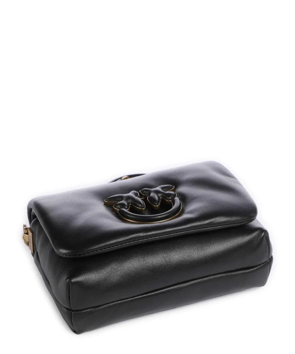 Pinko Crossbody Bags-Love Click Puff Baby Crossbody bag sheepskin leather