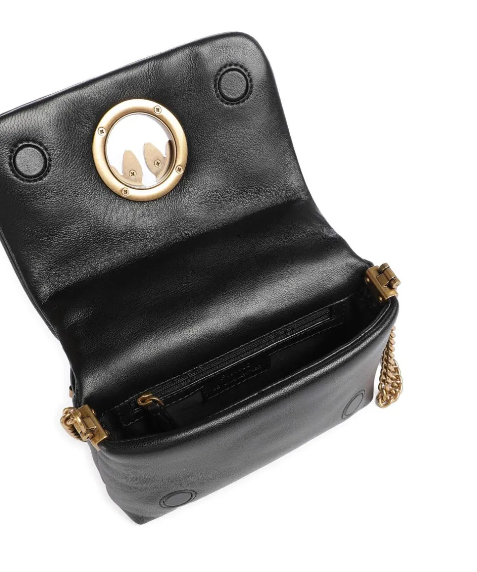Pinko Crossbody Bags-Love Click Puff Baby Crossbody bag sheepskin leather