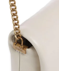 Pinko Crossbody Bags-Love Click Puff Baby Crossbody bag sheepskin leather