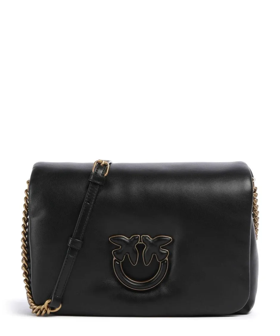 Pinko Crossbody Bags-Love Click Puff Classic Crossbody bag sheepskin leather
