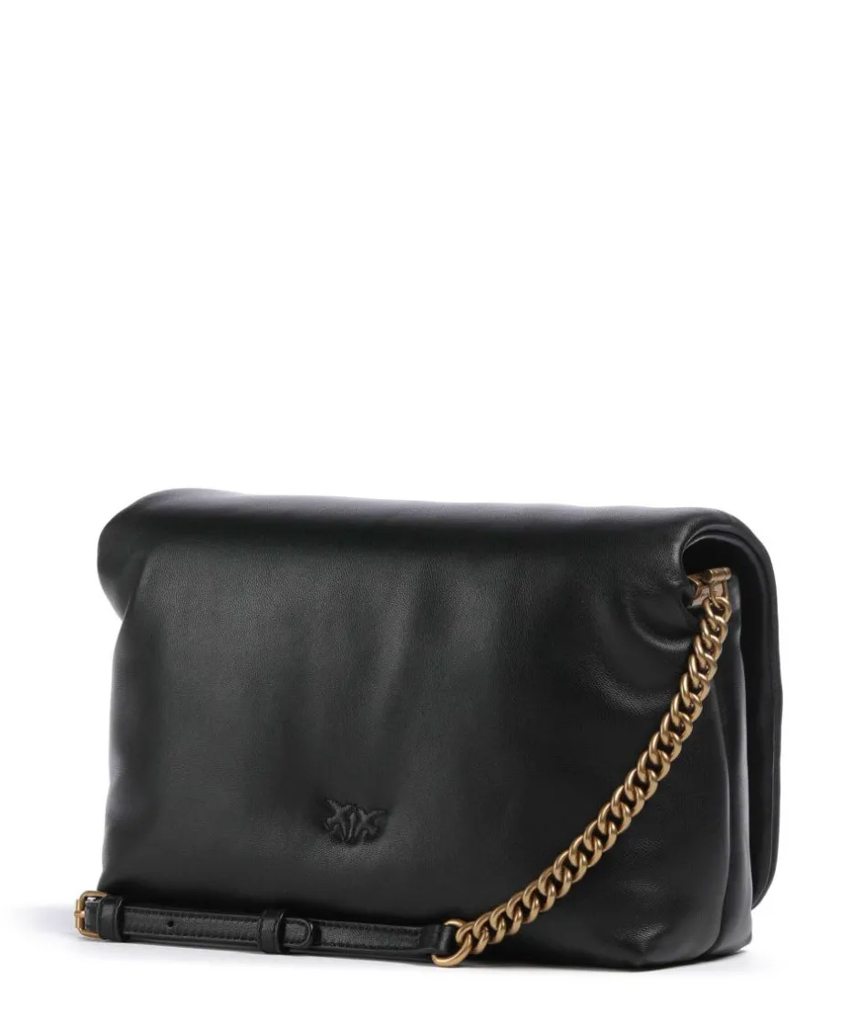 Pinko Crossbody Bags-Love Click Puff Classic Crossbody bag sheepskin leather