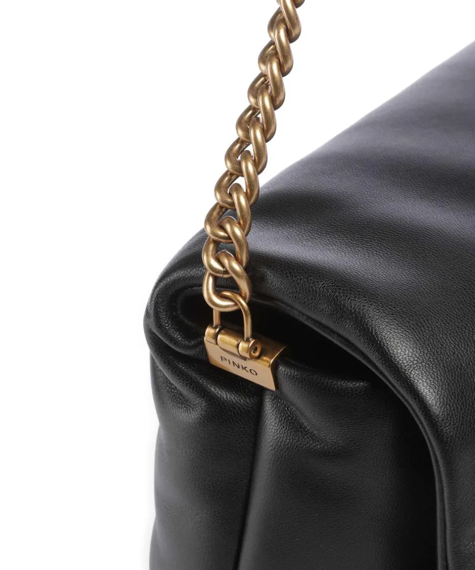 Pinko Crossbody Bags-Love Click Puff Classic Crossbody bag sheepskin leather