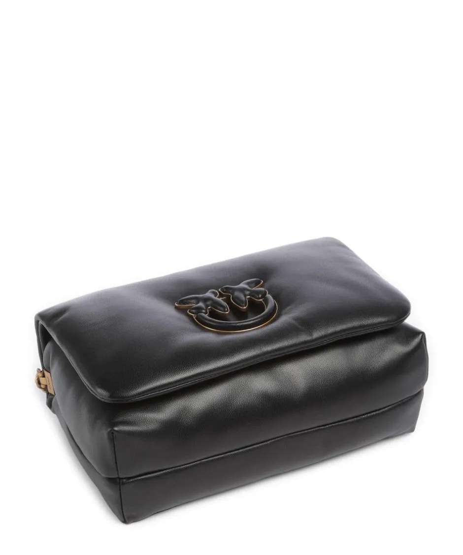 Pinko Crossbody Bags-Love Click Puff Classic Crossbody bag sheepskin leather
