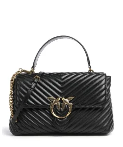 Pinko Handbags-Love Lady Puff Big Handbag sheepskin leather