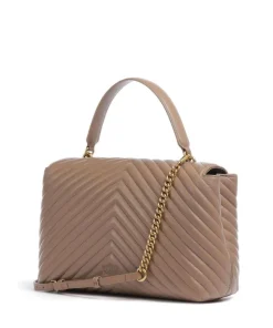 Pinko Handbags-Love Lady Puff Big Handbag sheepskin leather
