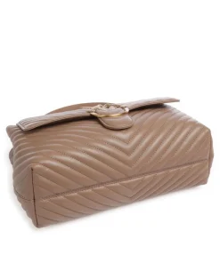 Pinko Handbags-Love Lady Puff Big Handbag sheepskin leather