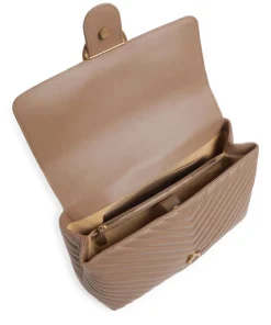 Pinko Handbags-Love Lady Puff Big Handbag sheepskin leather