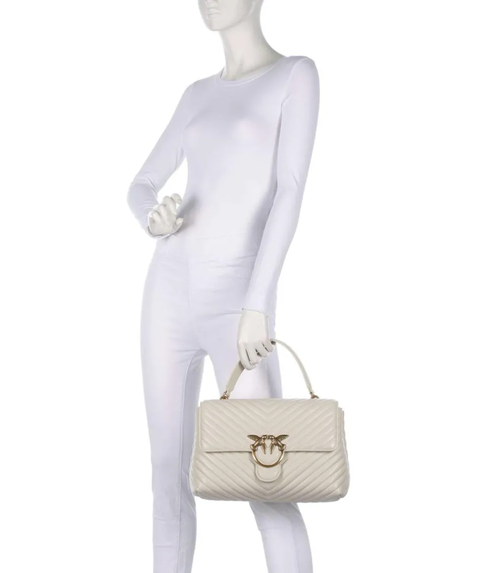 Pinko Handbags-Love Lady Puff Big Handbag sheepskin leather