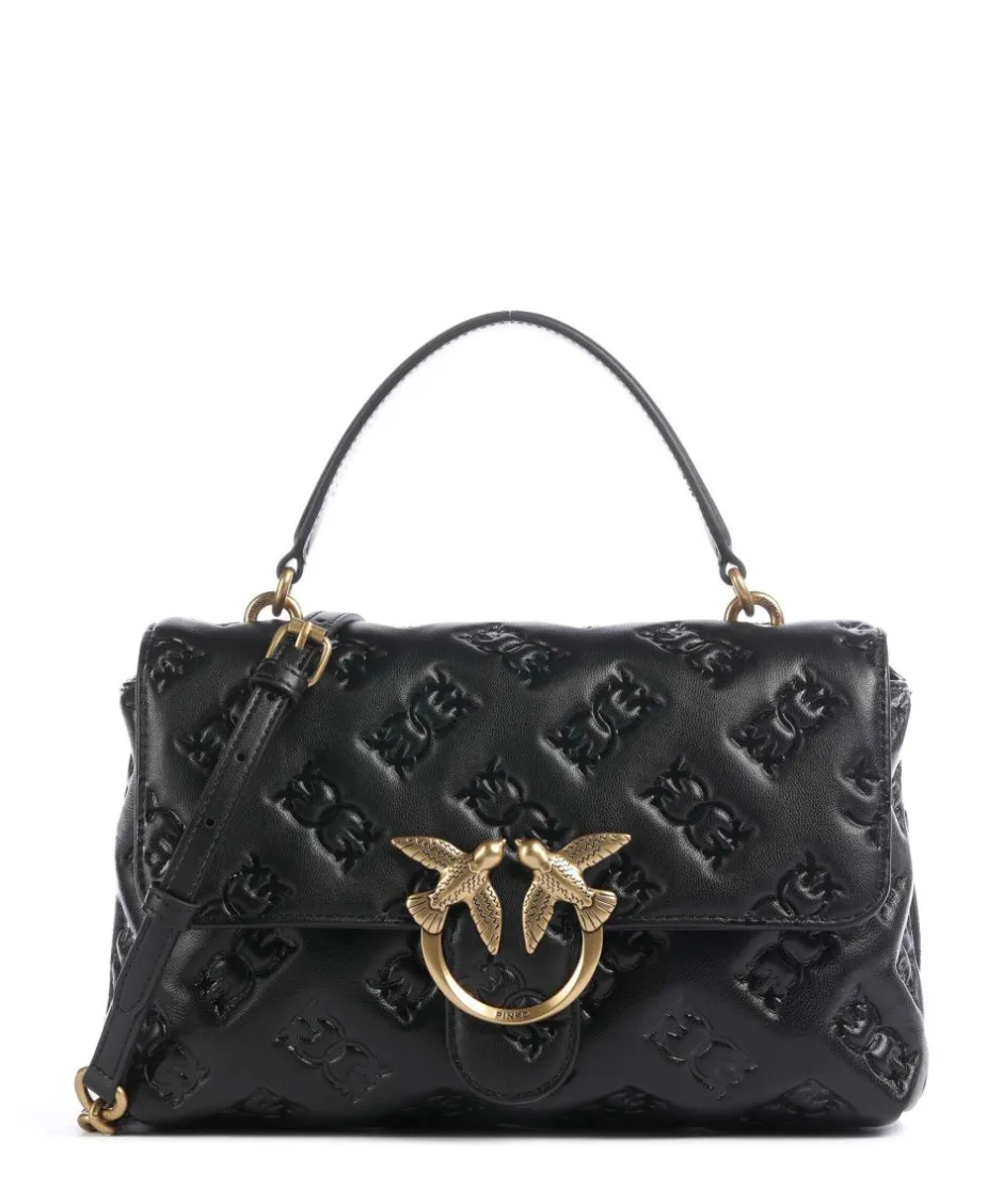 Pinko Handbags|Crossbody Bags-Love Lady Puff Classic Handbag embossed leather