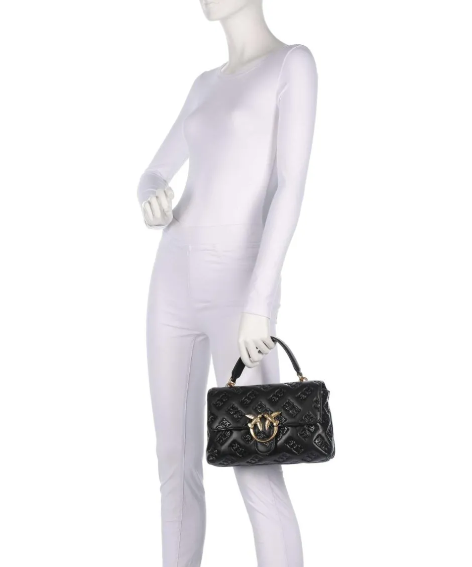 Pinko Handbags|Crossbody Bags-Love Lady Puff Classic Handbag embossed leather