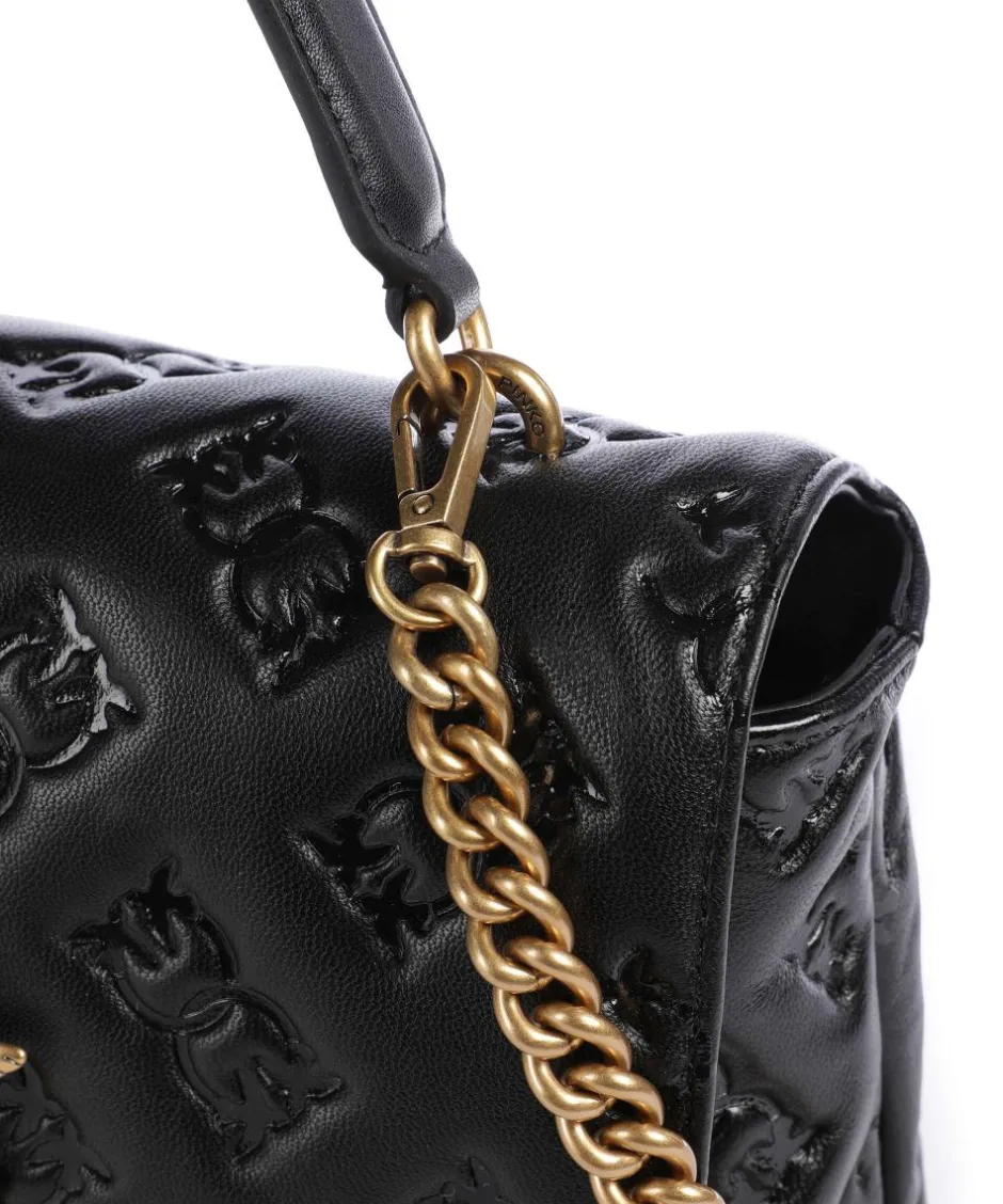 Pinko Handbags|Crossbody Bags-Love Lady Puff Classic Handbag embossed leather