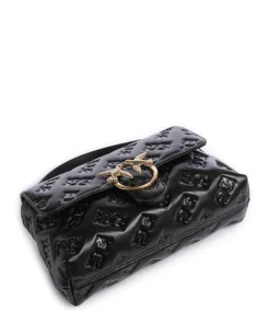 Pinko Handbags|Crossbody Bags-Love Lady Puff Classic Handbag embossed leather