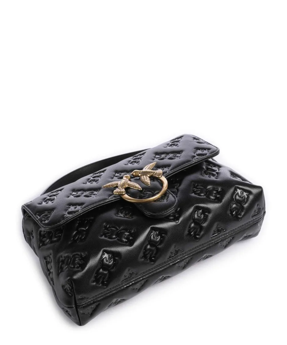 Pinko Handbags|Crossbody Bags-Love Lady Puff Classic Handbag embossed leather