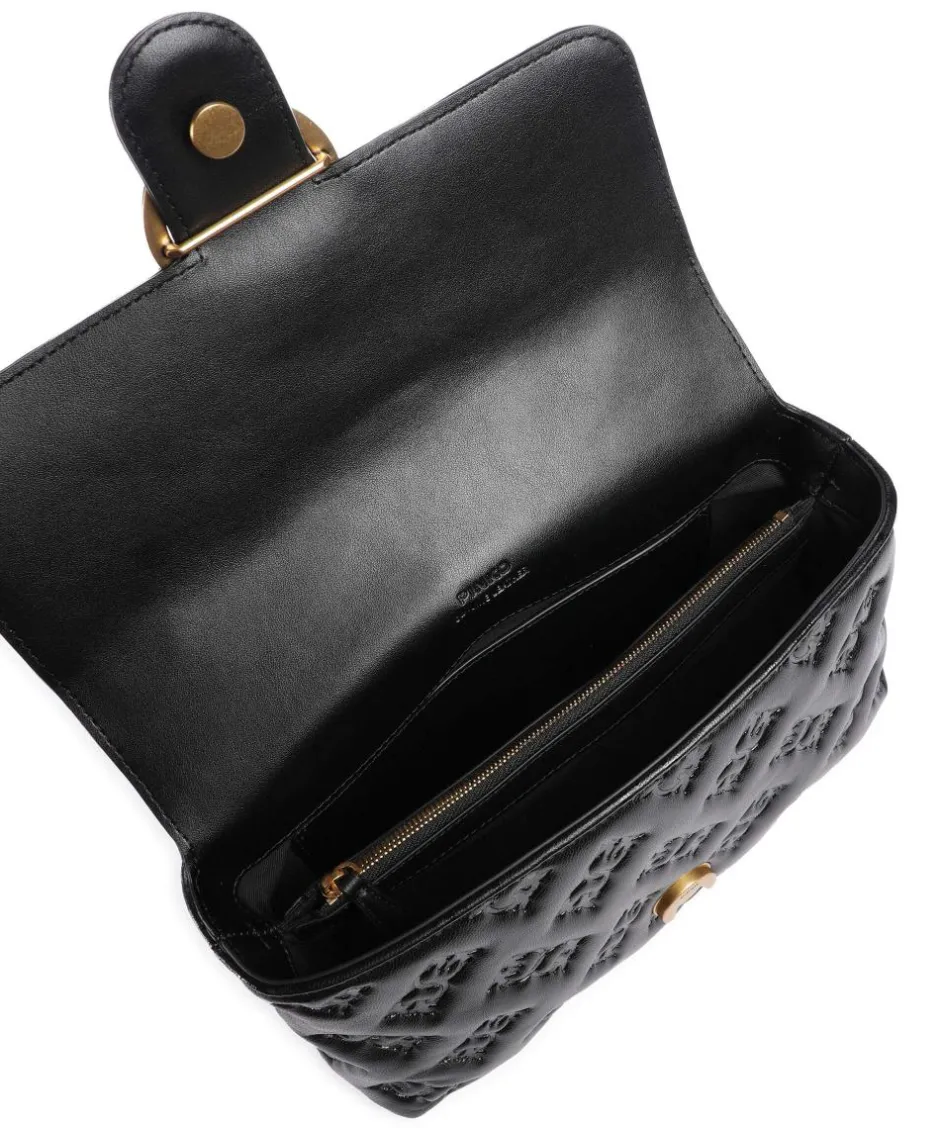Pinko Handbags|Crossbody Bags-Love Lady Puff Classic Handbag embossed leather