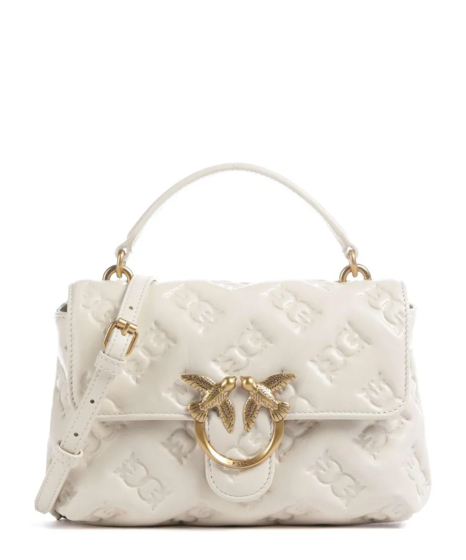 Pinko Handbags|Crossbody Bags-Love Lady Puff Mini Handbag embossed leather