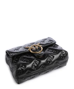 Pinko Handbags|Crossbody Bags-Love Lady Puff Mini Handbag embossed leather