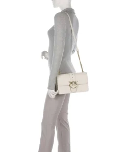 Pinko Crossbody Bags-Love One Classic Crossbody bag fine grain cow leather