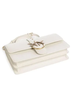 Pinko Crossbody Bags-Love One Classic Crossbody bag fine grain cow leather