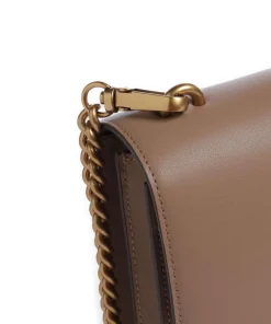 Pinko Crossbody Bags-Love One Classic Crossbody bag softly grained calfskin